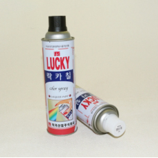 картинка Краска "Lucky" - Белый-матовый 310 (420мл) от интернет-магазина "АВТОИМПЕРИЯ", 2000000038773