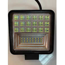 картинка Фара-туманка диодная 42LED-126W (квадратная) 110/mm/110mm/35mm от интернет-магазина "АВТОИМПЕРИЯ", 2200004380704