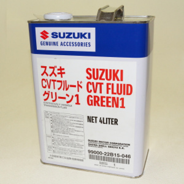 картинка SUZUKI CVT FLUID GREEN1 4л от интернет-магазина "АВТОИМПЕРИЯ", 