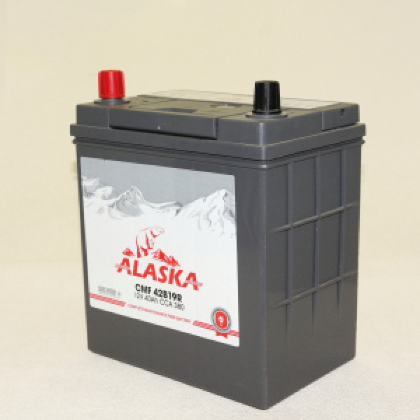 картинка Аккумулятор ALASKA  CMF  40R    42B19S от интернет-магазина "АВТОИМПЕРИЯ", 2000060496100