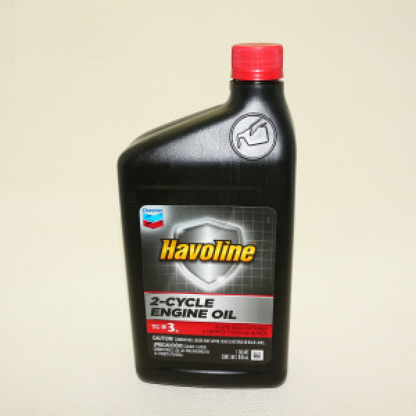 картинка Havoline (CHEVRON) 2 CYCLE OIL  TC-W3  0.946л от интернет-магазина "АВТОИМПЕРИЯ", 