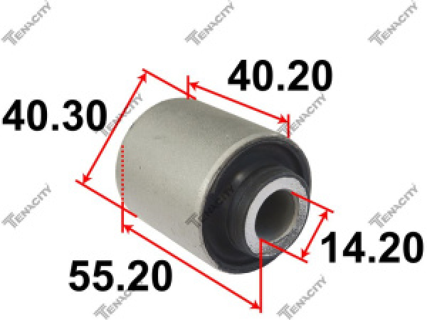картинка Сайлентблок амортизатора AAMTO1283 TAB-549  48530-09E70 TENACITY  от интернет-магазина "АВТОИМПЕРИЯ", 