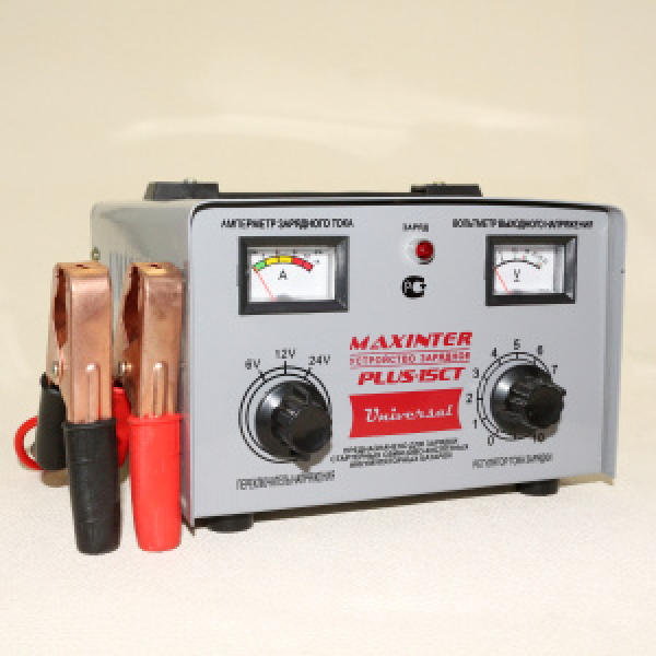картинка Зарядное устр-во PLUS-15A/16A   MAXINTER от интернет-магазина "АВТОИМПЕРИЯ", 6972398930228