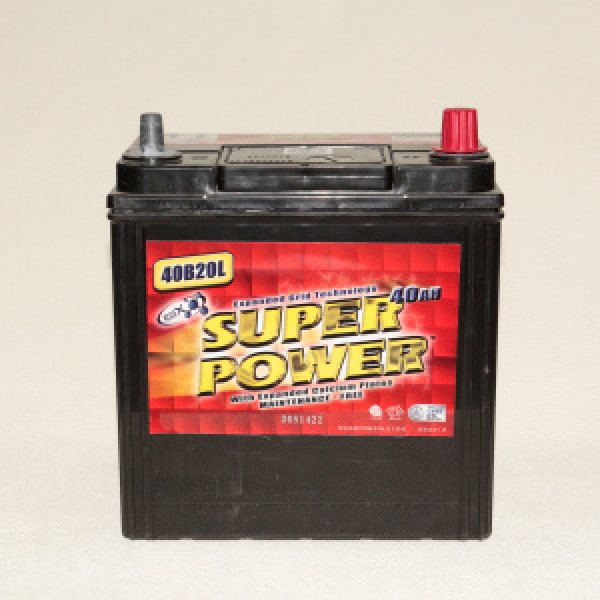 картинка Аккумулятор Super Power  40 а/ч (L) 40B20L от интернет-магазина "АВТОИМПЕРИЯ", 2000646506988