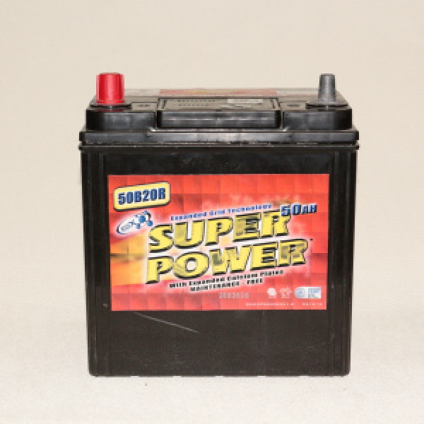 картинка Аккумулятор Super Power  50 а/ч (R) 50B20R от интернет-магазина "АВТОИМПЕРИЯ", 2000646507015