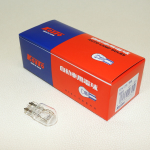 картинка Лампа 12V 21/5W б/ц W3x16q T20 "KOITO" (1891) от интернет-магазина "АВТОИМПЕРИЯ", 4961065163450